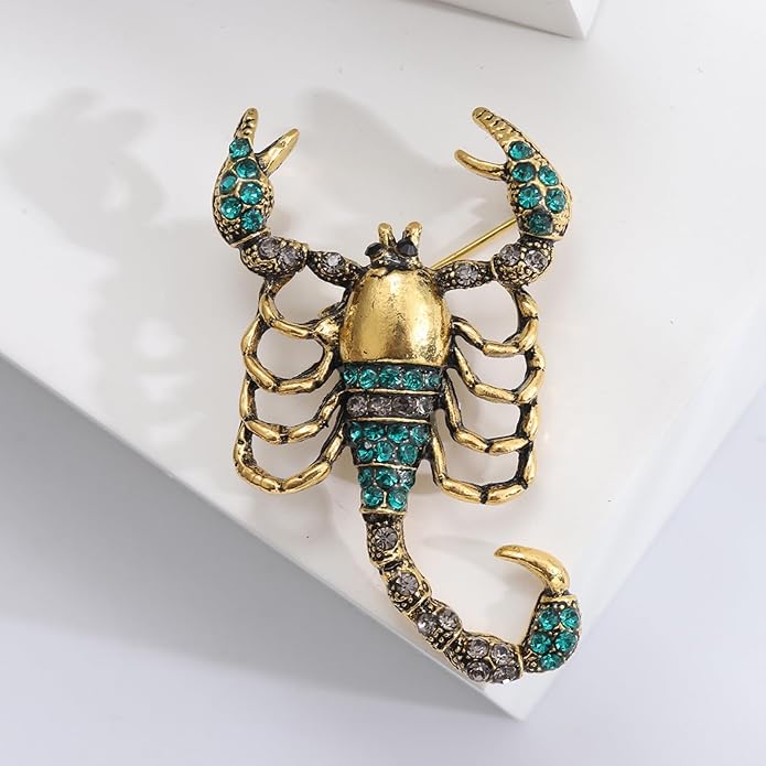 Enamel Brooch Pin For Women Men, Vintage American Flag Crystal Lapel Pin, Christmas Brooch Suit Dress Clips Accessory Gift