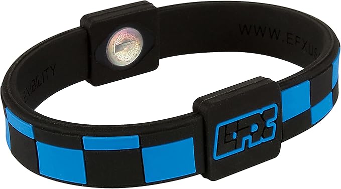 EFX Performance Surgical-Grade Silicone Balance Bracelet with Programmed Holograms for Balance, Strength, Flexibility, Energy | Waterproof & Sweatproof Bracelet for Men and Women | Great for Seniors
