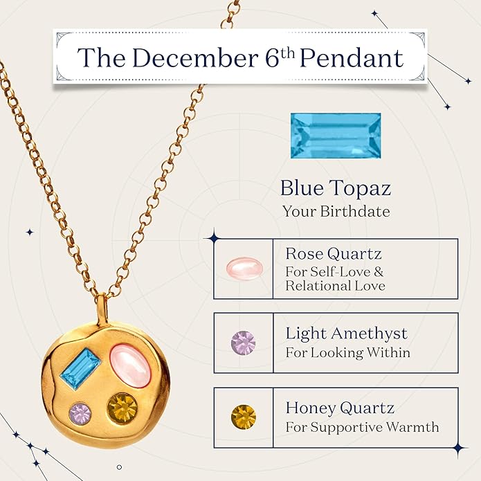 Birthdate 14k Gold Necklace for Women - 16-20in Adjustable 14 Karat Gold Chain with Lobster Clasp - Cadenas de Oro 14k Puro Para Mujer, Ladies Jewelry Birthstone