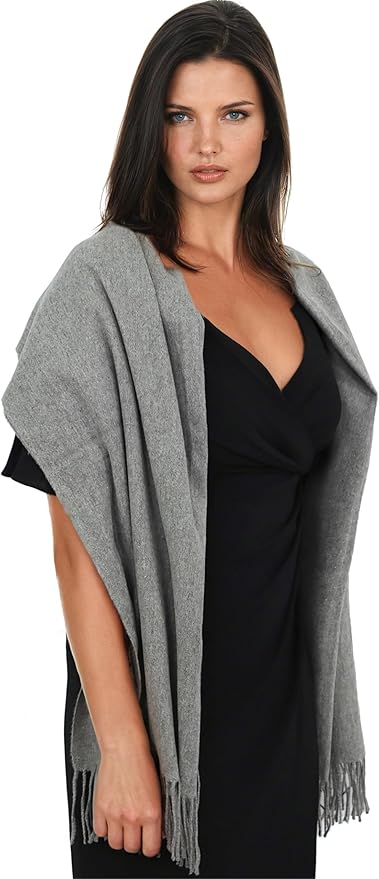 Ocomfly 100% Pashmina Scarf for Women - Premium Womens Scarves - Gift Boxed - Shawls or Wraps - Ultra Soft and Warm