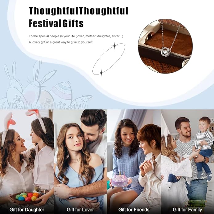 Cubic Zirconia Necklace, Dainty 14k Gold Plated Diamond Necklaces For Women Choker Necklace Simple Gold Plated CZ Jewelry Necklaces for Women Trendy Gifts