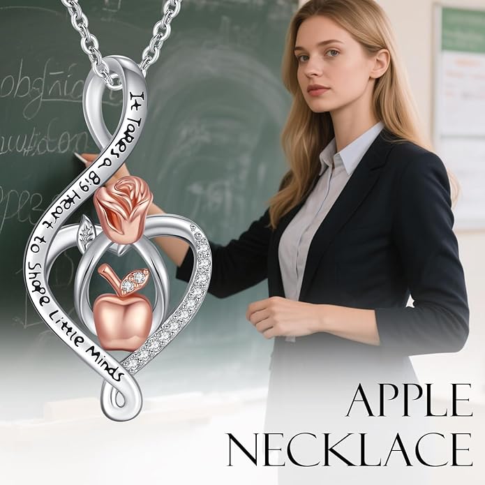 Mother's Day Necklace Gifts 925 Sterling Silver Mom/Wife/Grandma/Nana/Family I Love You Mom Necklace for Women Jewelry Birthday Gifts for Couple