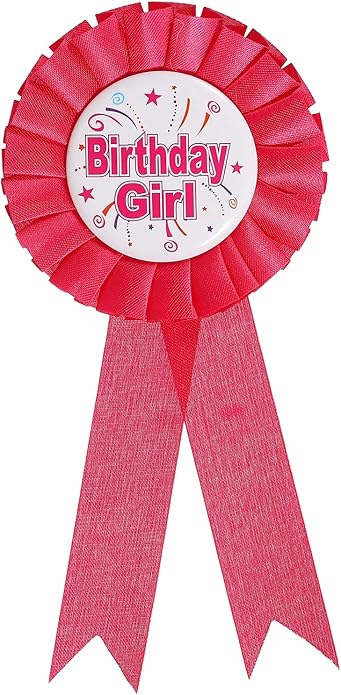 uxcell Blank Award Ribbon Prize, Party Badge Brooch Badge Brooch Pin for Women Men Colorful Satin Corsage Fabric Birthday Award Ribbon Party Tinplate Decorations