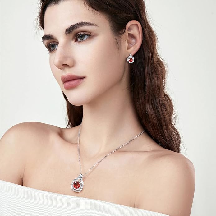 Celestial Whispers Crystal Jewelry Sets For Women Bracelet Necklace and Earrings Sets Idea Gift for Wife Girlfriend or Mothers