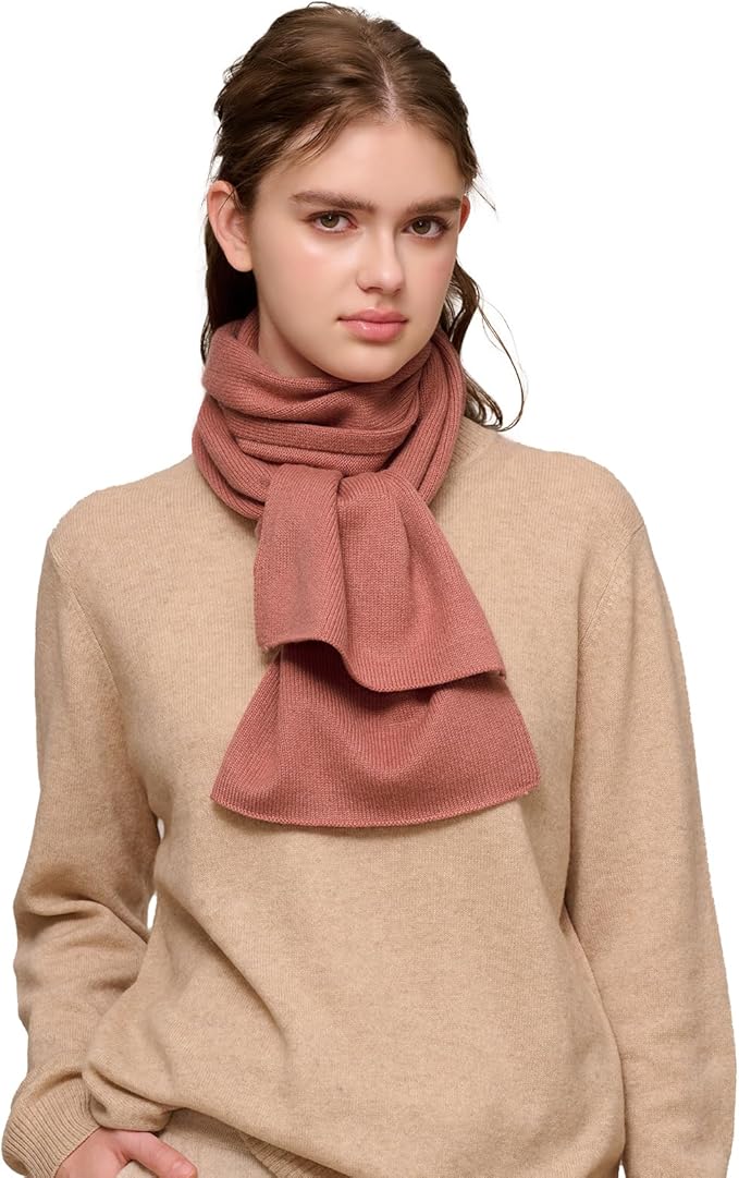 NUOHEMULE Luxury 100% Cashmere Scarf for Women & Men, 59''x10'' Extra Warm Winter Scarf, Blanket Scarves in Premium Gift Box
