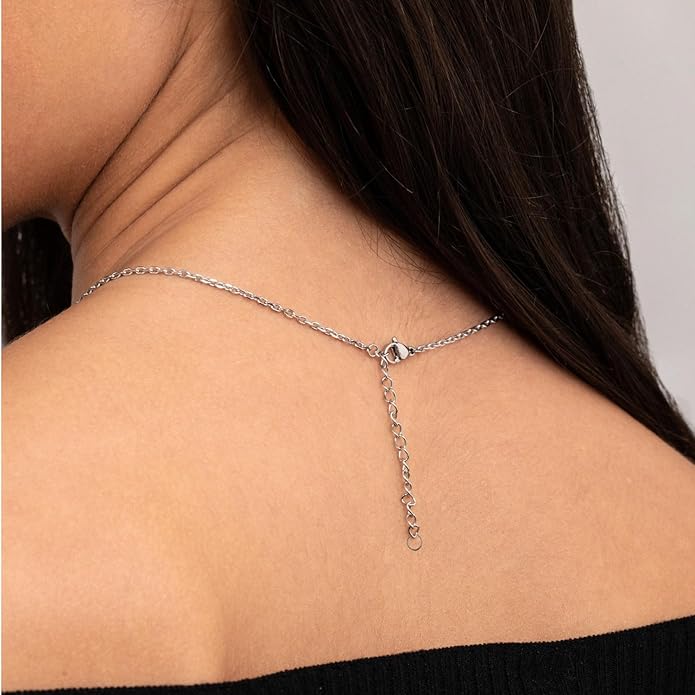 To My Soulmate Necklace For Women, Soul Mate Jewelry for Women, Future Wife Gifts, To My Wife Necklace from Husband, Gifts for Girlfriend, Pendant With Message Card