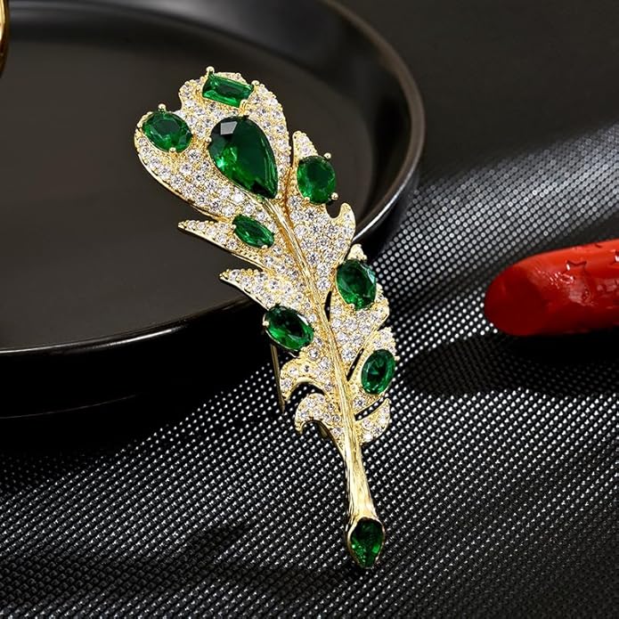 Rhinestone Brooch for Women Rhinestone Brooches Pins Crystal Lapel Pin Jewelry Christmas Valentine's Day Gift for Wife Girlfriend