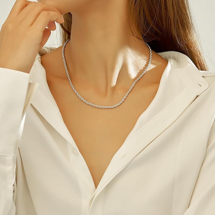 wgoud Gold Necklace for Women Waterproof,14K Real Gold Plated Herringbone Choker Necklace for Women Trendy, Dainty Gold Chain Necklaces Stack,Simple Layered Gold Necklaces for Women Jewelry Gifts