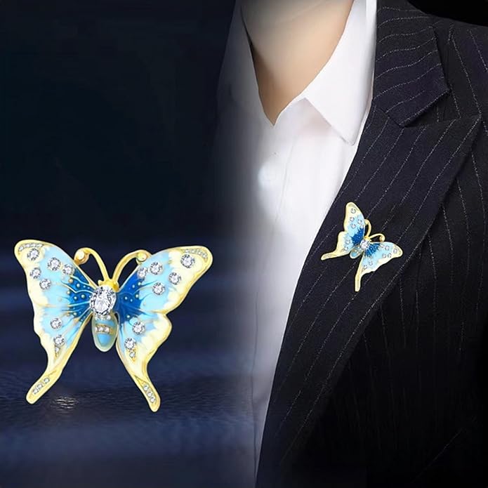 la luen Brooch Pins For Women Fashion Elegant Brooches Lapel Badges Coat Sweater Scarves Shawl Dress Accessory Wedding Party Prom Jewelry