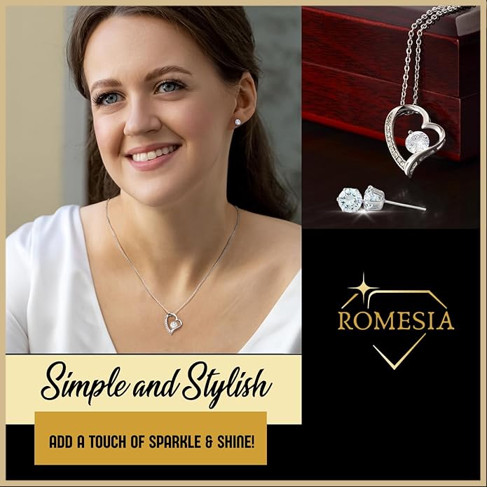 To My Soulmate Necklace For Women, Soul Mate Jewelry for Women, Future Wife Gifts, To My Wife Necklace from Husband, Gifts for Girlfriend, Pendant With Message Card