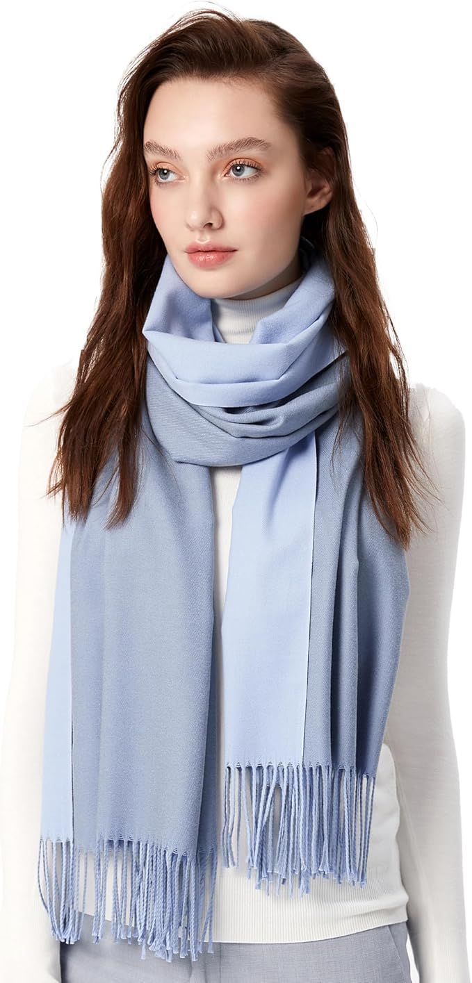 maamgic Women's Winter Scarf Soft Warm Scarf for Women Cozy Shawl Wraps for Women Lightweight Pashmina Style Wrap