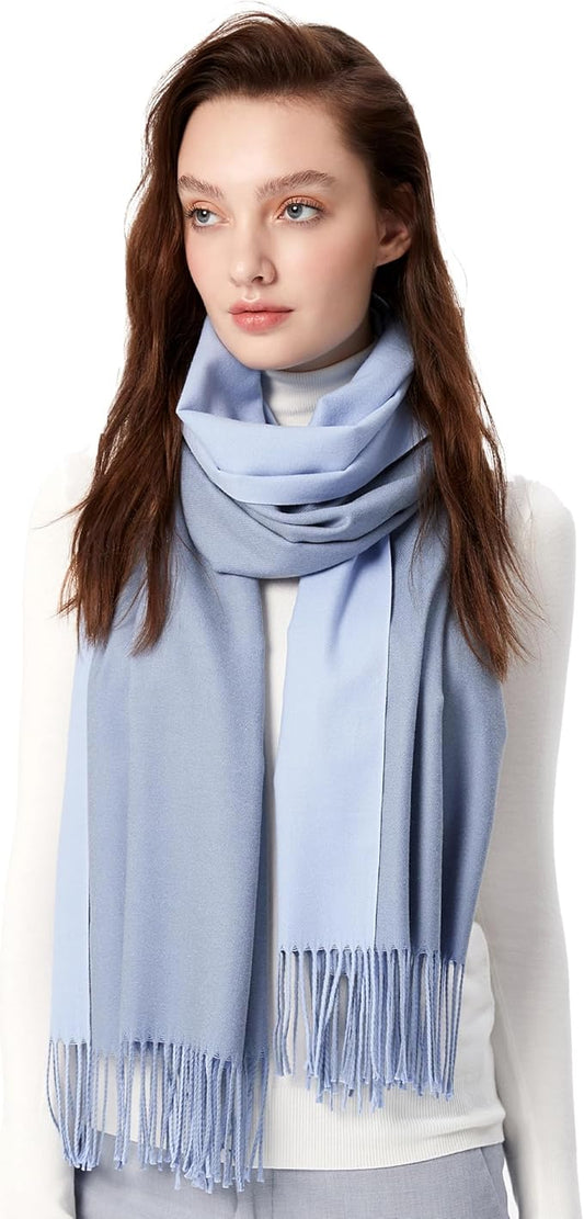 maamgic Women's Winter Scarf Soft Warm Scarf for Women Cozy Shawl Wraps for Women Lightweight Pashmina Style Wrap