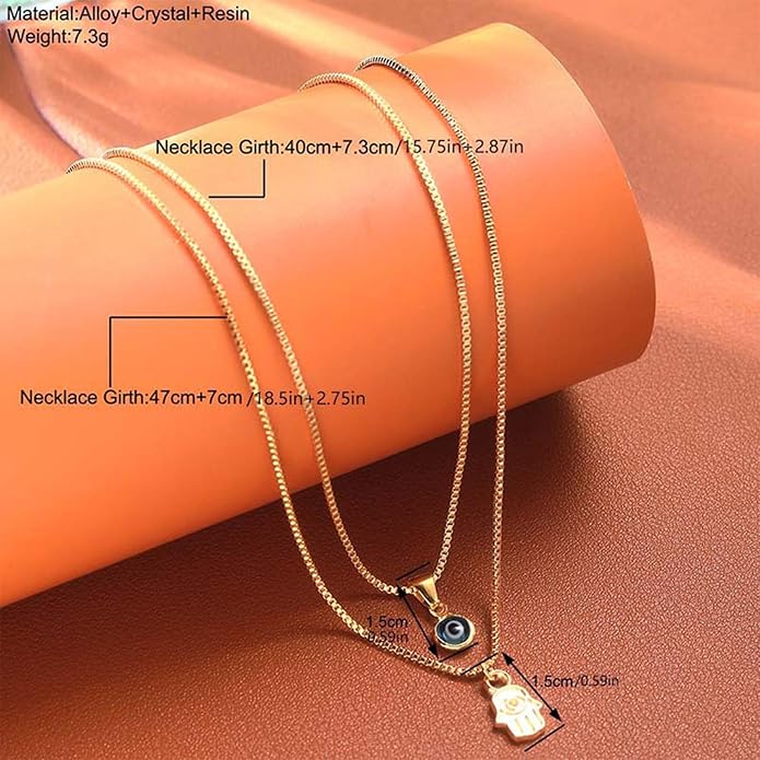 Long tiantian Evil Eye Necklace for Women Men Necklace Evil Eye Jewelry Blue Turkish Glass Leather Rope Pink Lucky Protection Necklace Jewelry Valenty Day Gifts for Men Women