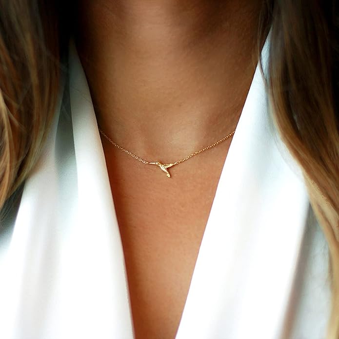 Collner 14K Gold Heart Pendant Necklace for Women Dainty Star Necklace Tiny Evil Eye Choker Necklace Boho Crescent Moon Necklace Minimalist Jewelry