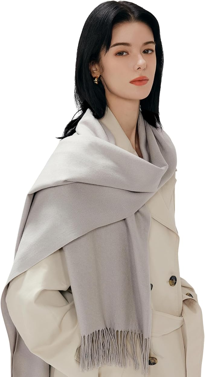 maamgic Women's Winter Scarf Soft Warm Scarf for Women Cozy Shawl Wraps for Women Lightweight Pashmina Style Wrap