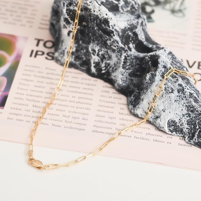 925 Sterling Silver Singapore Chain Lobster Clasp Paperclip Necklace for Women Sparkling Chain 2mm2.5mm3mm4mm5mm Gifts for Her