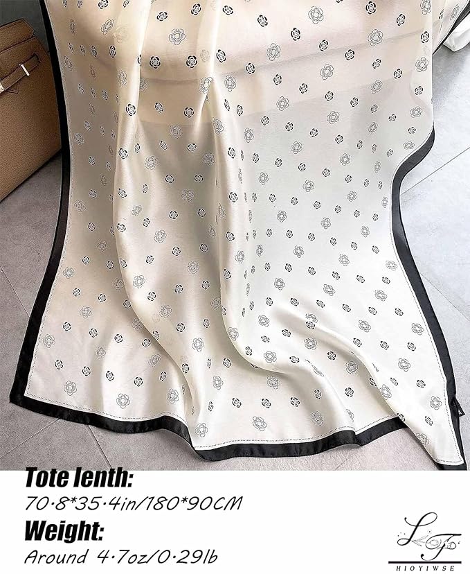 Hioyiwse Shawl Scarf For Women Lightweight Scarves Floral Pattern Formal Evening Dressesformal Shawl Summer Wraps