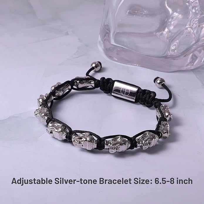 Gold-Plated Bracelets for Men 18K Gold Plated Franco Link Chain Stainless Steel Bracelet Adjustable Bracelet Mens Jewelry Birthday Gift