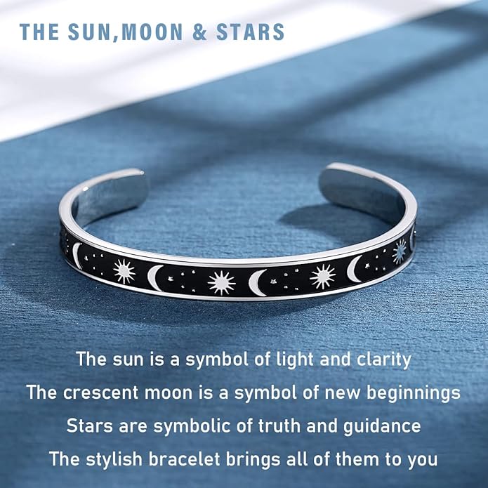 SAM & LORI Personal Bracelets for Teens/Women-Inspirational Jewelry Gifts (Various Designs) for Daughter/Sister/Mom/Friends-Adjustable Bracelet in a Pretty Gift Box