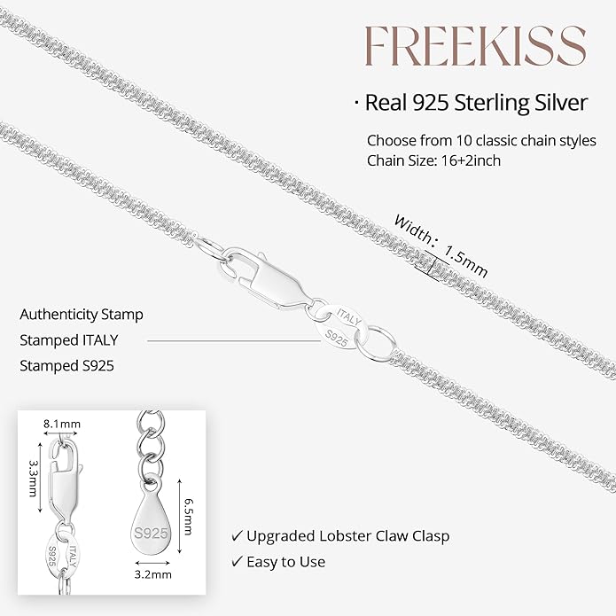 Freekiss Herringbone Necklace for Women,Dainty Gold Necklace,14k Gold Plated Snake,Gold Chain Choker Necklaces,Simple Gold Layered Necklaces,Gold Jewelry Gift for Women