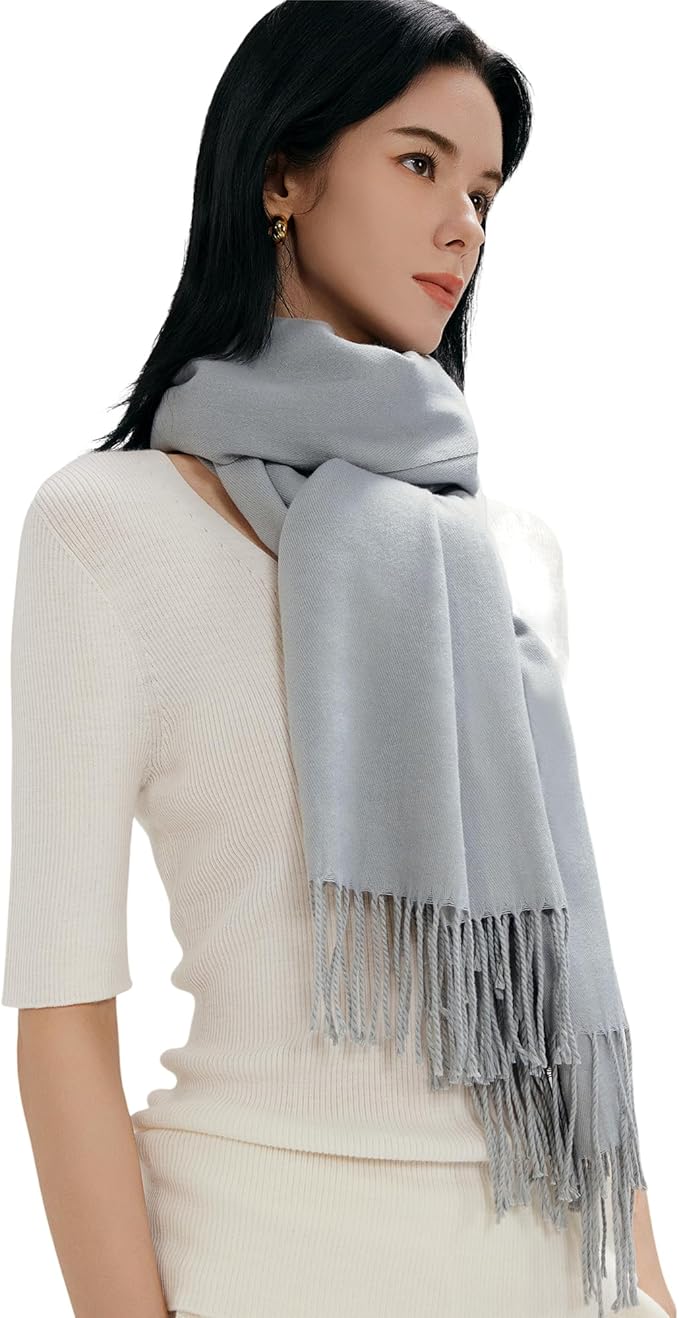 maamgic Women's Winter Scarf Soft Warm Scarf for Women Cozy Shawl Wraps for Women Lightweight Pashmina Style Wrap