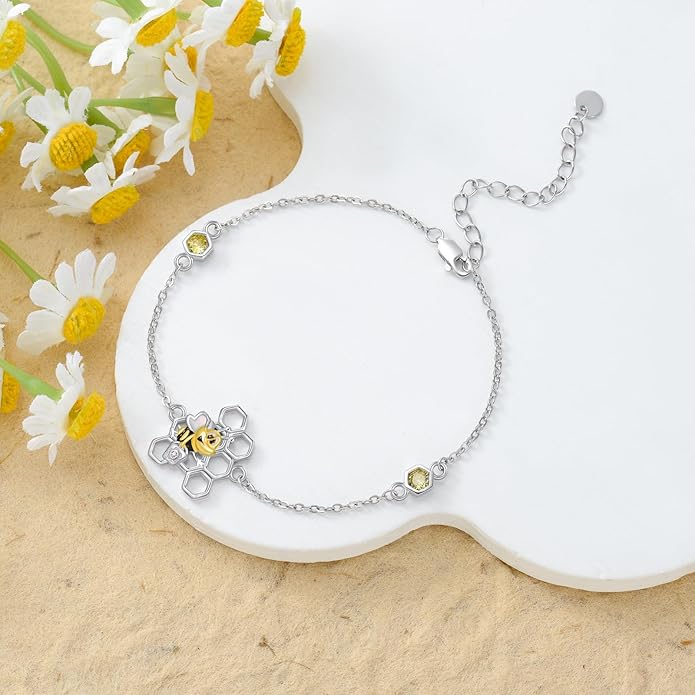 Animal Bracelet for Women 925 Sterling Silver Cat/Dolphin/Turtle/Horse Bracelet Jewelry Gifts