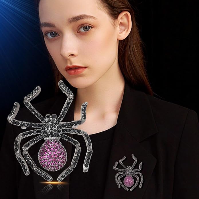 Animal Brooch for Women Girls 18k Gold Plated Animal Brooch Pin Rhinestone Animal Brooch Lapel Pin Jewelry Thanksgiving Day Birthday Wedding Gifts for Mom Wife