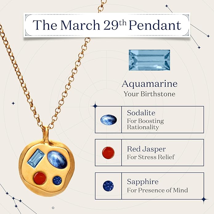 Birthdate 14k Gold Necklace for Women - 16-20in Adjustable 14 Karat Gold Chain with Lobster Clasp - Cadenas de Oro 14k Puro Para Mujer, Ladies Jewelry Birthstone