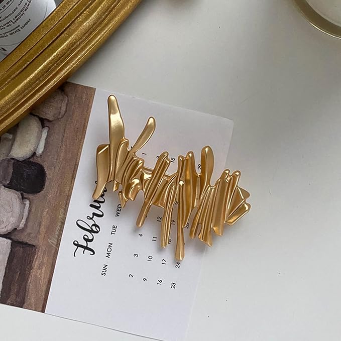 HANGELI Irregular Metal Brooches Simple Design Fashion Retro Brooch Female Brooch Accessories Alloy