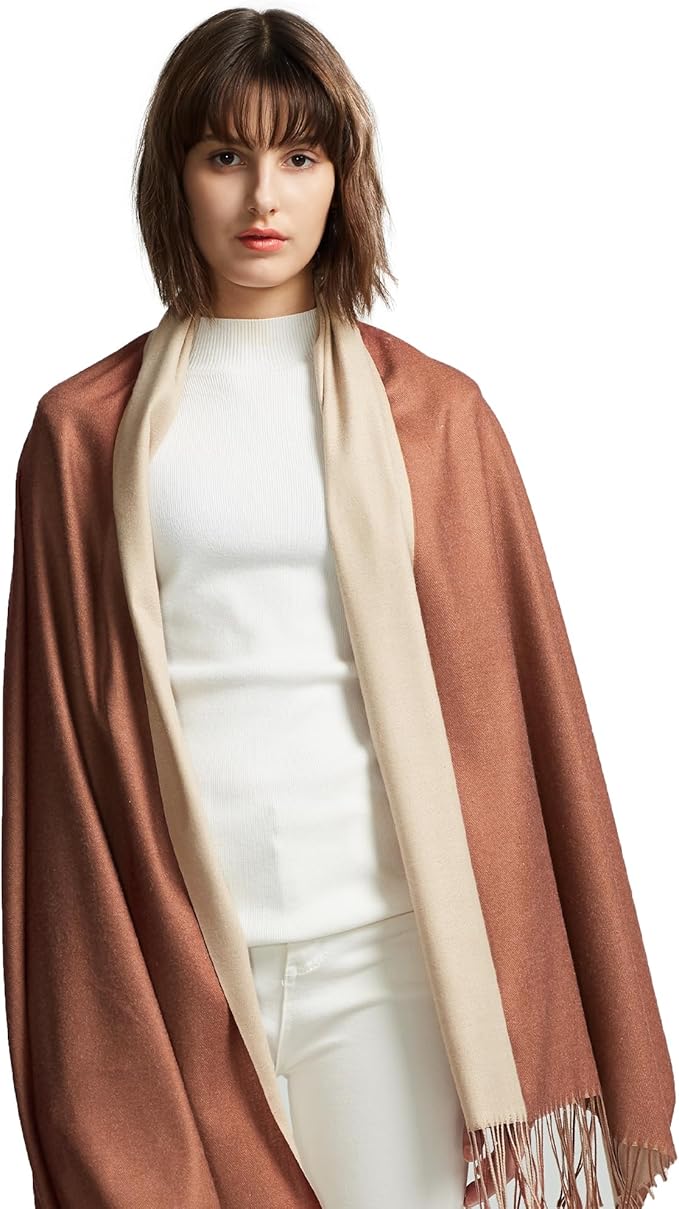 maamgic Women's Winter Scarf Soft Warm Scarf for Women Cozy Shawl Wraps for Women Lightweight Pashmina Style Wrap