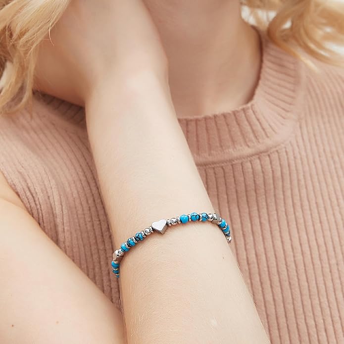 TONY & SANDY Tiny Beaded Bracelets for Women, Sometimes You Forget You're Awesome Gift, Unique Stocking Stuffers for Women, Mom, Daughter, Wife, Coworker, Best Friend, Bestie, Granddaughter