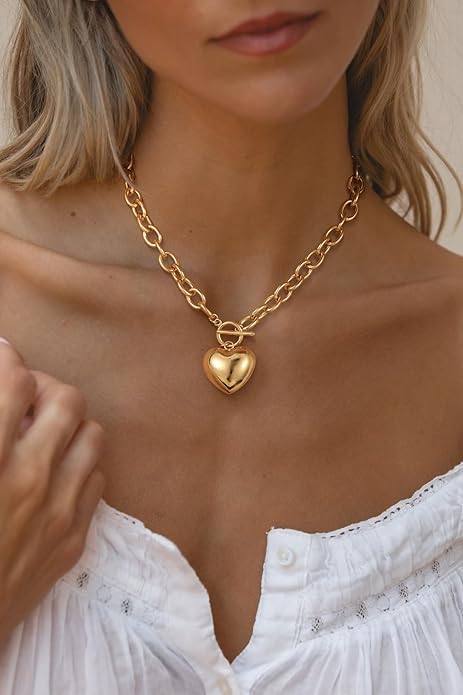 Freekiss Herringbone Necklace for Women,Dainty Gold Necklace,14k Gold Plated Snake,Gold Chain Choker Necklaces,Simple Gold Layered Necklaces,Gold Jewelry Gift for Women