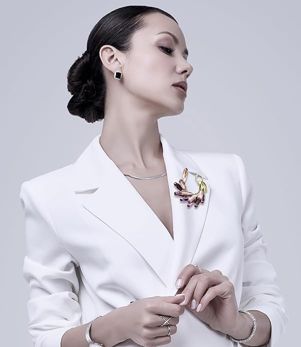 SinglinArt Womens Brooches and Pins for Girls Fashion Statement Jewelry