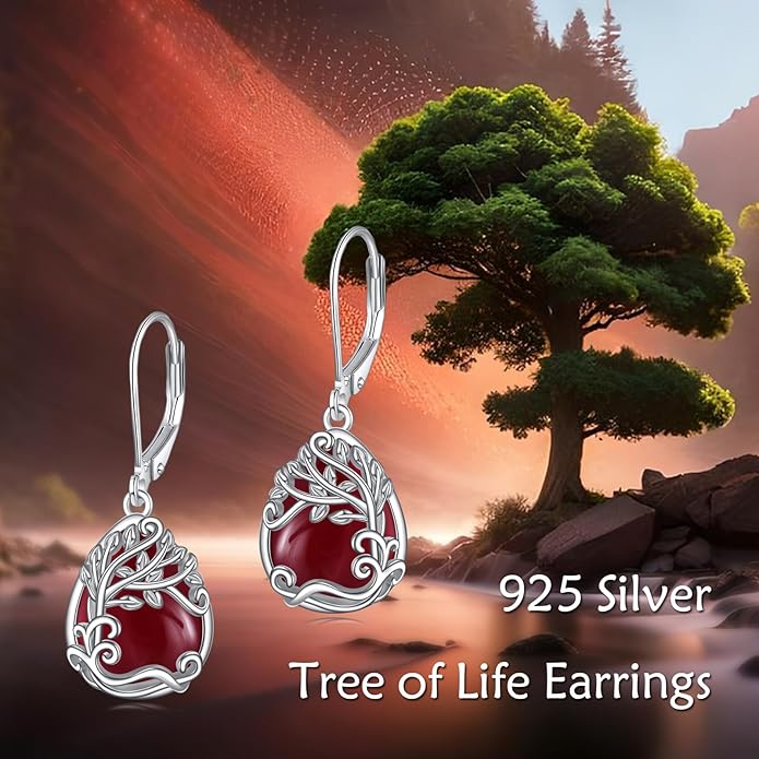 Moonstone Filigree Drop Dangle Teardrop Earrings 925 Sterling Silver Moonstone Leverback Earrings for Women Jewelry Gifts