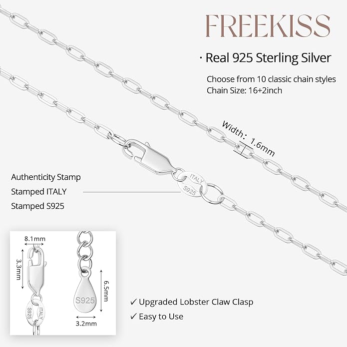 Freekiss Herringbone Necklace for Women,Dainty Gold Necklace,14k Gold Plated Snake,Gold Chain Choker Necklaces,Simple Gold Layered Necklaces,Gold Jewelry Gift for Women