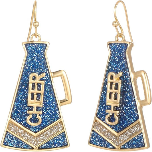 Madison Tyler 80s 90s Sport Earrings for Women | Funny Dangle Earrings for Women | 90s Vintage Dangling Earrings for Women | Jewelry Gift for Women