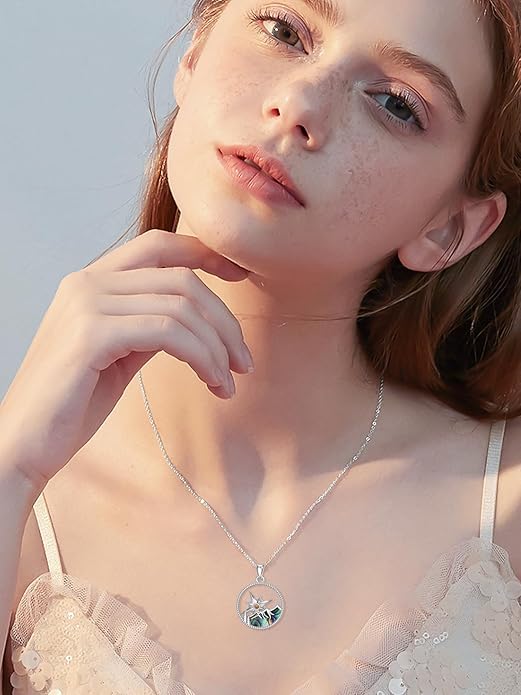 Seiyang 925 Sterling Silver Mustard Seed/Cross/Star of David/Triquetra Trinity Knot/Celtic/Claddagh Necklace Christian/Irish Jewelry Gifts for Women Mom Her