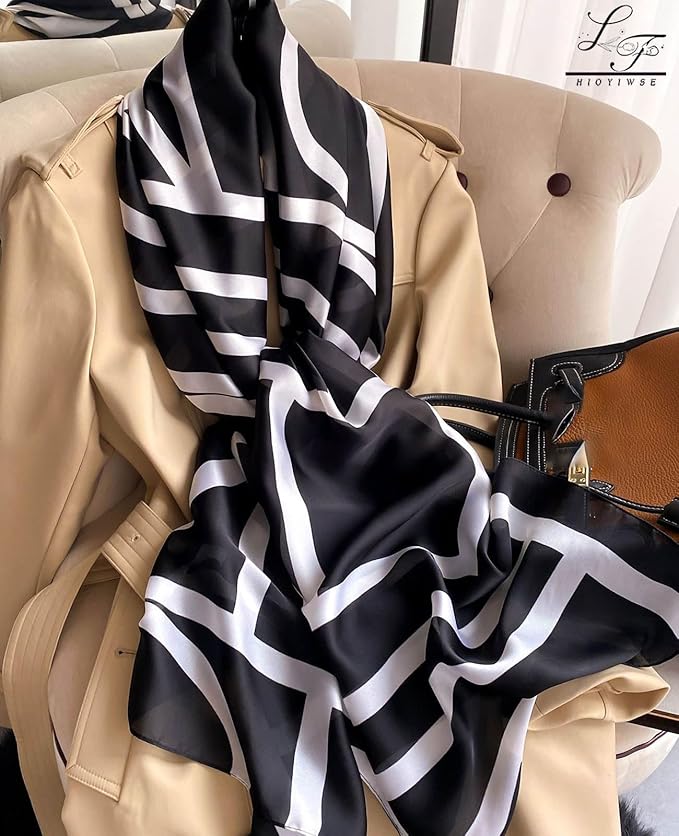 Hioyiwse Shawl Scarf For Women Lightweight Scarves Floral Pattern Formal Evening Dressesformal Shawl Summer Wraps