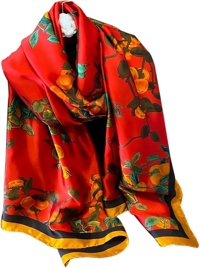 Hioyiwse Shawl Scarf For Women Lightweight Scarves Floral Pattern Formal Evening Dressesformal Shawl Summer Wraps