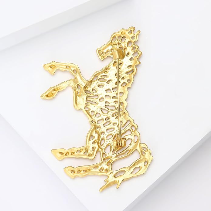 LuvQaze Animal Brooch for Women Men Zirconia Rhinestone Abalone Shell Animal Lapel Pin Christmas Birthday Holiday Gift for Wife Mother Girlfriend Daughter