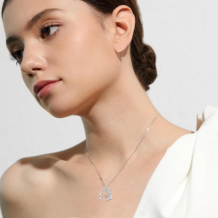 Soccer/Basketball/Gymnastics/Swimming/Ballet/Running/Golf/hockey Necklace 925 Sterling Silver Sport Jewelry Birthday Christmas Gifts for Women