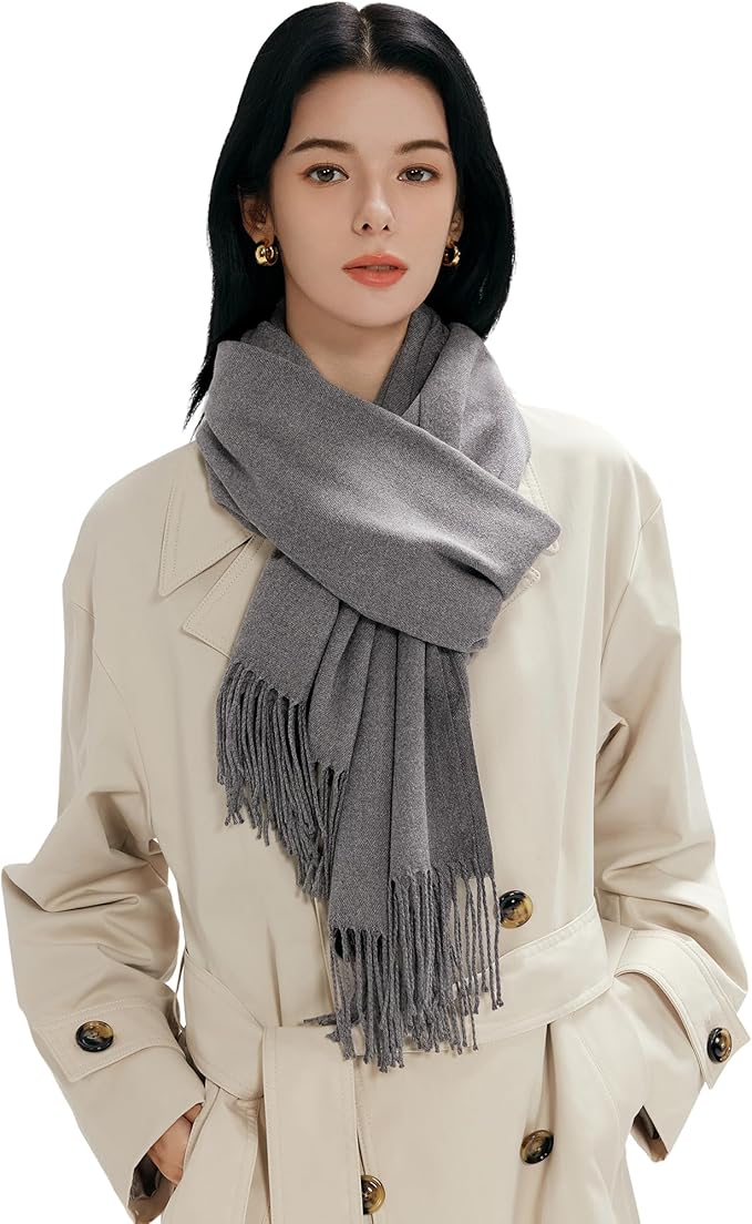 maamgic Women's Winter Scarf Soft Warm Scarf for Women Cozy Shawl Wraps for Women Lightweight Pashmina Style Wrap