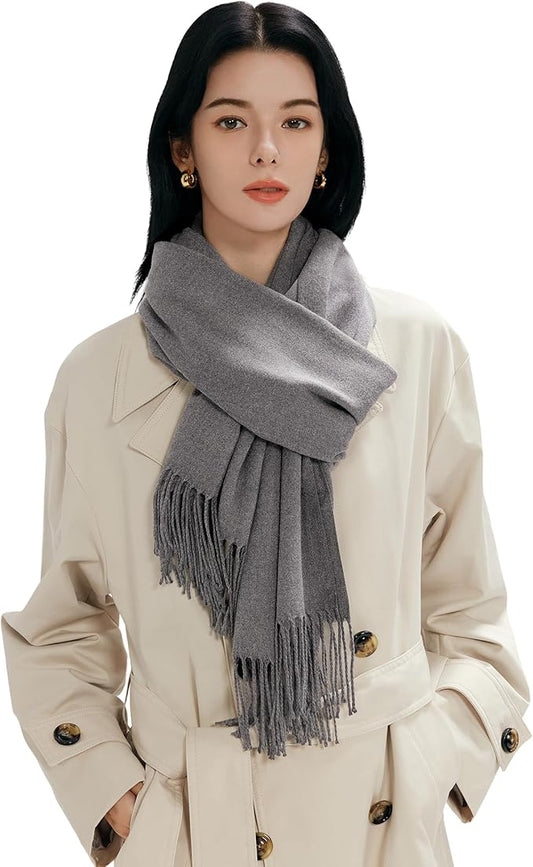 maamgic Women's Winter Scarf Soft Warm Scarf for Women Cozy Shawl Wraps for Women Lightweight Pashmina Style Wrap