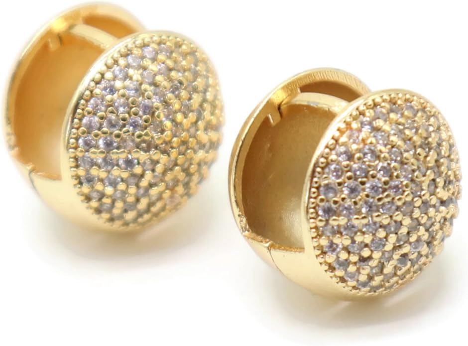 Gold Tone Oval Drop Earrings with Crystal X Detail – 33mm Long, Lightweight Fashion Jewelry for Women.KT009