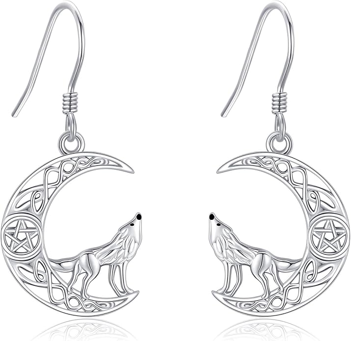 Animal Earrings 925 Sterling Silver Dangle Earrings Leverback Earrings Animal Jewelry for Women