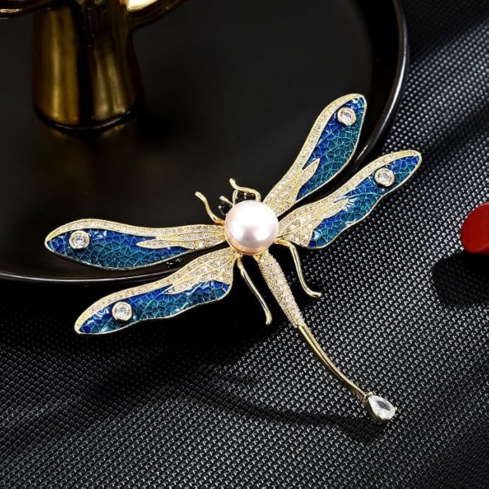 Animal Brooch for Women Girls 18k Gold Plated Animal Brooch Pin Rhinestone Animal Brooch Lapel Pin Jewelry Thanksgiving Day Birthday Wedding Gifts for Mom Wife