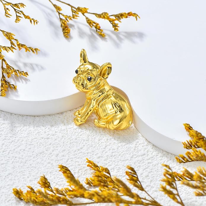 Animal Brooch for Women Rhinestone Brooch Pin 18k Gold Plated Animal Lapel Pin Fashion Jewelry Gift for Mom Wife