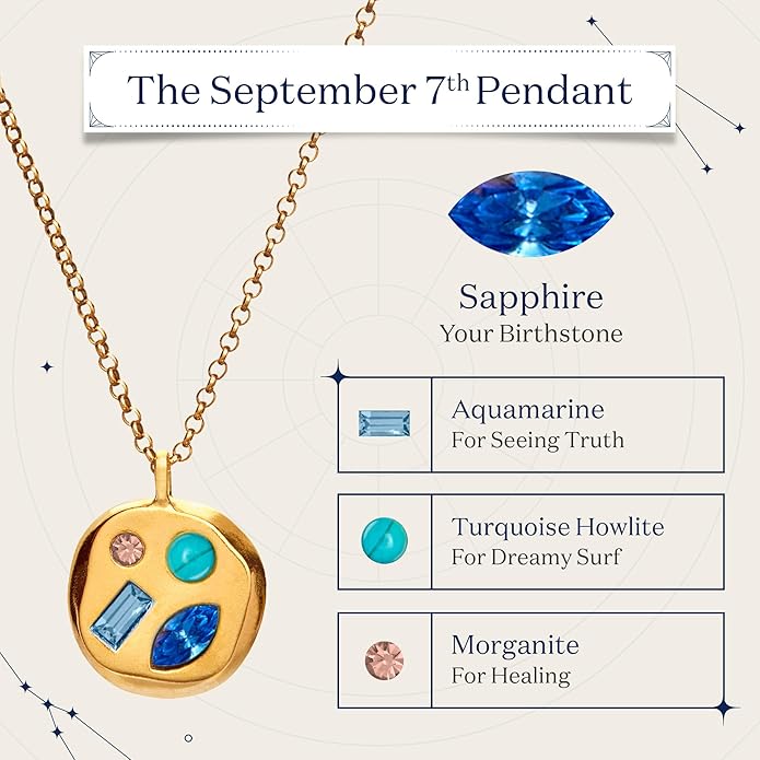 Birthdate 14k Gold Necklace for Women - 16-20in Adjustable 14 Karat Gold Chain with Lobster Clasp - Cadenas de Oro 14k Puro Para Mujer, Ladies Jewelry Birthstone