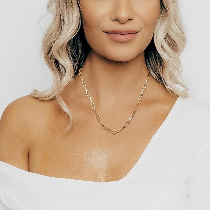 925 Sterling Silver Singapore Chain Lobster Clasp Paperclip Necklace for Women Sparkling Chain 2mm2.5mm3mm4mm5mm Gifts for Her