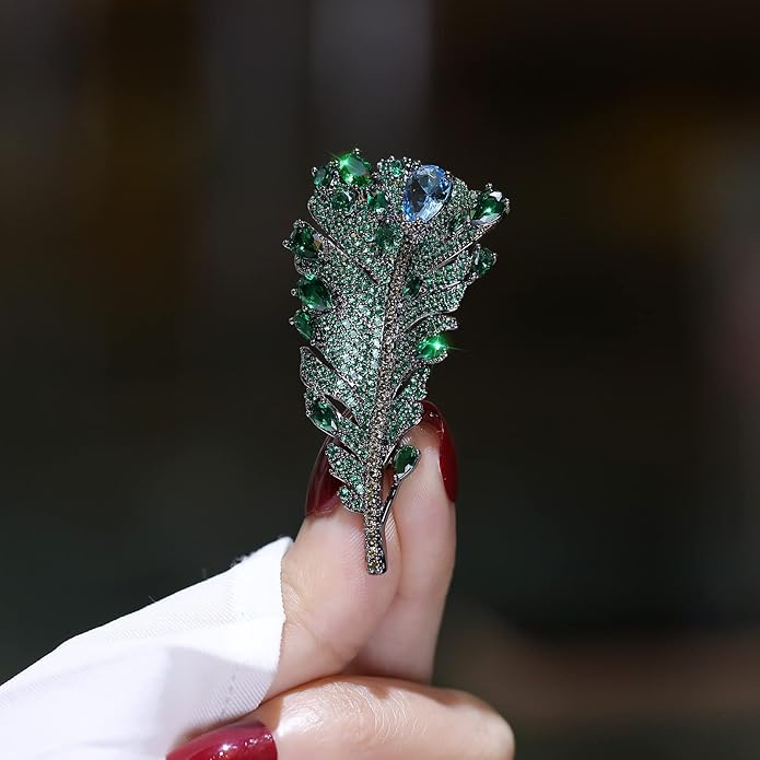 AILONMEI Brooch Pins For Women Fashion, Flower Brooches Jewelry For Women Floral Series Brooches And Pins Designer Lady's Costume